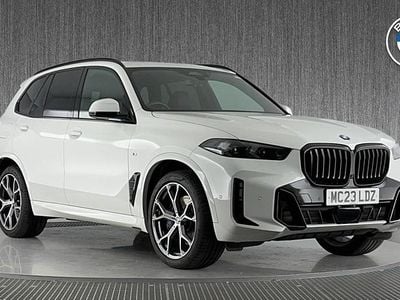 White Used 2023 BMW X5 M Sport SUV | £53,499 (Good price)