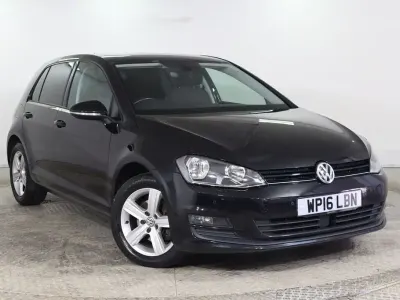 Used VW Golf VII Edition 150 HP (110 kW) 2016 Black Hatchback