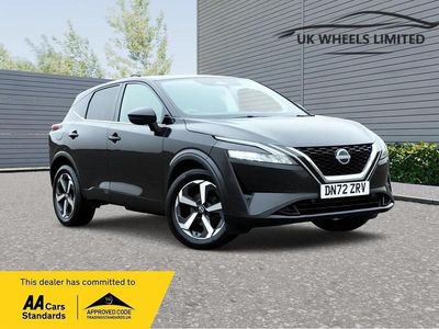 Black Used 2022 Nissan Qashqai N-Connecta SUV | £14,990 (Super price)