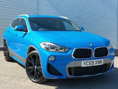 Begagnad BMW X2 M Sport 190 HK (139 kW) 2019 Blå SUV