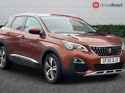 Bronze Used 2020 Peugeot 3008 Allure Estate | £15,101 (Fair price)