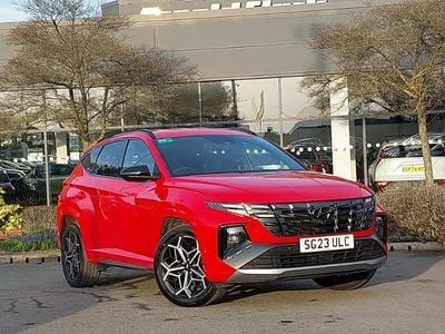 Used Hyundai Tucson N Line 230 HP (169 kW) 2023 Red SUV