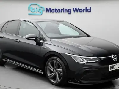 Used VW Golf VII R-line 150 HP (110 kW) 2020 Black Hatchback