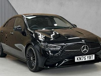Used Mercedes CLA220 AMG Line Premium Plus 190 HP (139 kW) 2025 Cosmos black metallic Sedan