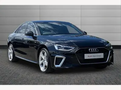 Used Audi A4 S-Line 150 HP (110 kW) 2024 Black Sedan