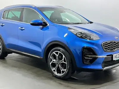 Used Kia Sportage GT-Line 177 HP (130 kW) 2020 Blue SUV