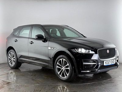 Black Used 2017 Jaguar F-Pace R-Sport SUV | £14,700 (Good price)