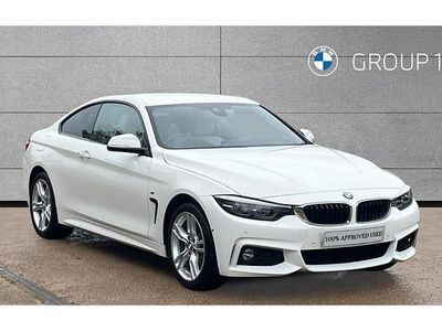 White Used 2019 BMW 420 M Sport Coupe | £18,995 (Expensive)