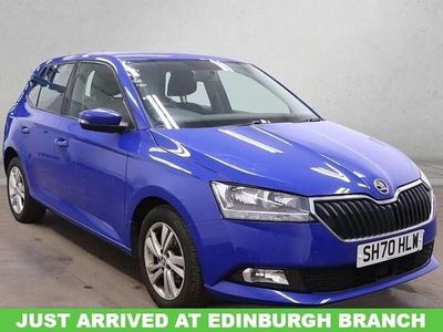 Used Skoda Fabia SE 60 HP (44 kW) 2020 Blue Hatchback