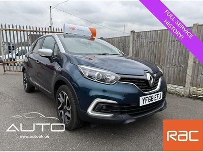 Used Renault Captur Iconic 90 HP (66 kW) 2018 Blue/silver SUV