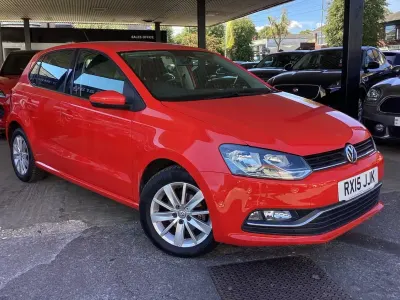 Used VW Polo SE 2015 Red Hatchback