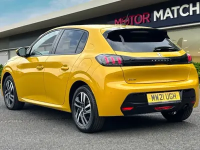 Usado Peugeot 208 Allure Premium 2021 Amarelo Citadino