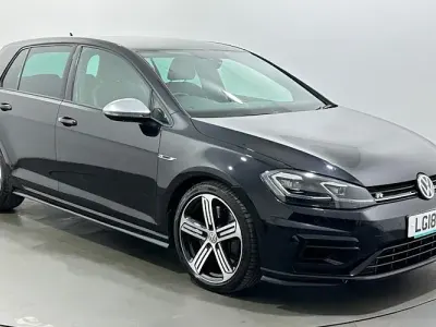 Used VW Golf VII R 310 HP (228 kW) 2018 Black Hatchback
