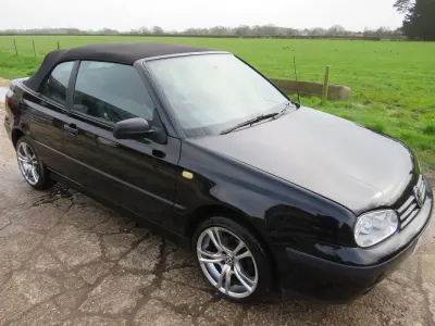 Used VW Golf S 1999 Black Cabriolet