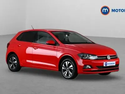 Used VW Polo Match 80 HP (58 kW) 2021 Red Hatchback