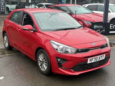 Used Kia Rio 99 HP (72 kW) 2020 Red Hatchback