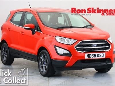 used Ford Ecosport (2019/68)Zetec 1.5 TDCi 100PS (10/2017 on) 5d