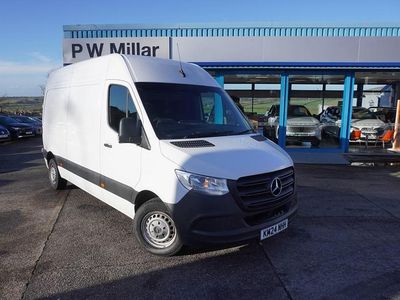 Arctic white Used 2024 Mercedes Sprinter Premium Van | £22,399