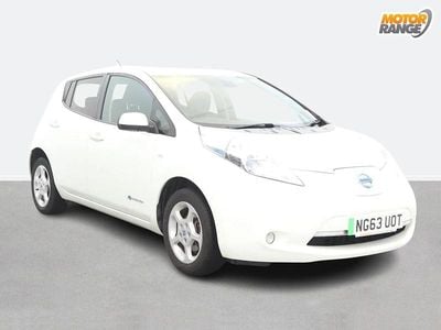White Used 2014 Nissan Leaf Acenta Hatchback | £4,895 (A bit pricey)