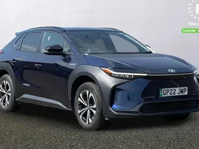 Used Toyota bZ4X 150 kW (204 HP) 2022 Blue SUV