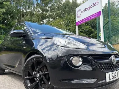Used Vauxhall Adam S 69 HP (50 kW) 2018 Black Hatchback