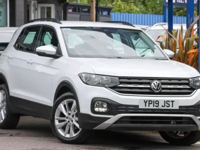 Begagnad VW T-Cross SE 95 HK (69 kW) 2019 Vit SUV