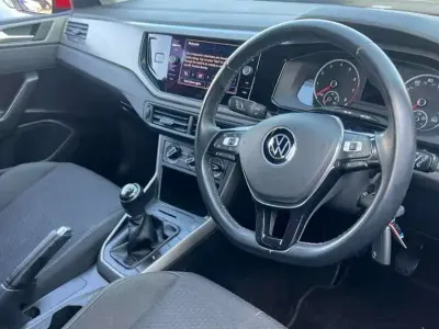 Used VW Polo Match 95 HP (69 kW) 2020 Red Hatchback