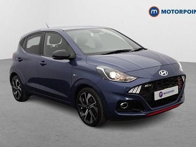 Used Hyundai i10 N Line 2024 Blue Hatchback