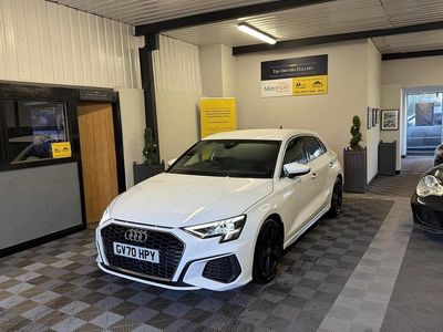 Used Audi A3 Sportback S-Line 110 HP (80 kW) 2021 White Hatchback