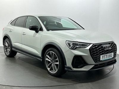 Silver Used 2021 Audi Q3 Sportback Black Edition SUV | £25,469 (Fair price)