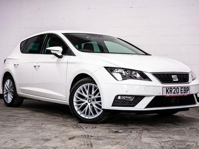Used Seat Leon SE Dynamic 115 HP (84 kW) 2020 White Hatchback
