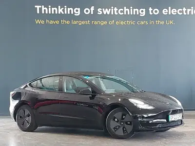 Used Tesla Model 3 Long Range AWD 11 kW (15 HP) 2022 Black Sedan