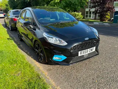 Used Ford Fiesta ST-Line 125 HP (91 kW) 2019 Black Hatchback