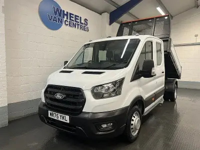 Used Ford Transit 130 HP (95 kW) 2025 White Cabriolet