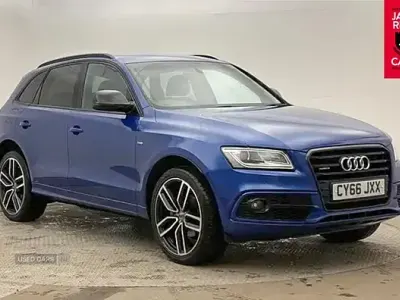 Used Audi Q5 S-line plus 190 HP (139 kW) 2016 Blue SUV
