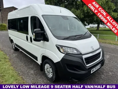 Used Peugeot Boxer 130 HP (95 kW) 2021 White Van