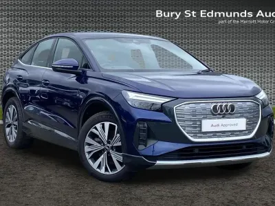 Used Audi Q4 e-tron Sport 125 kW (170 HP) 2023 Blue SUV