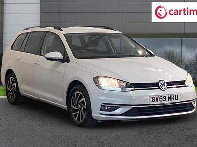 Used VW Golf VII Match 115 HP (84 kW) 2019 White Estate