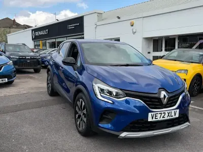 Begagnad Renault Captur Evolution 91 HK (66 kW) 2023 Blå SUV