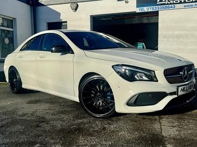 White Used 2016 Mercedes CLA220 AMG line Sedan | £12,995 (A bit pricey)