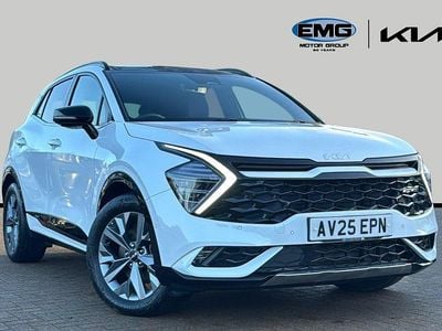 White Used 2025 Kia Sportage GT-Line S SUV | £28,495 (Good price)