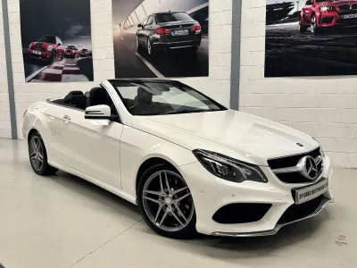 Used Mercedes E350 AMG line 2016 White Cabriolet