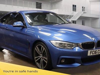 Used BMW 420 M Sport 190 HP (139 kW) 2016 Blue Coupe