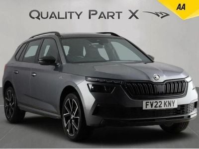Used Skoda Kamiq Monte Carlo 115 HP (84 kW) 2022 Grey SUV