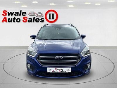 Used Ford Kuga ST-Line X 180 HP (132 kW) 2017 Blue SUV