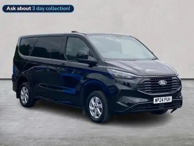 Used Ford Transit Custom Limited 136 HP (100 kW) 2024 Black Van