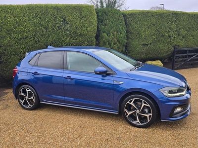 Used VW Polo R-line 2019 Blue Hatchback