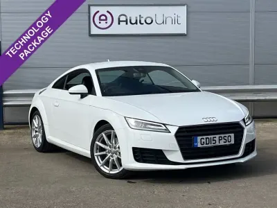 Begagnad Audi TT Sport 230 HK (169 kW) 2015 Vit Sportkupé