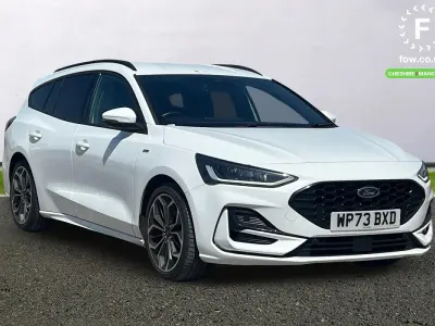 Used Ford Focus ST-Line X 125 HP (91 kW) 2023 White Estate