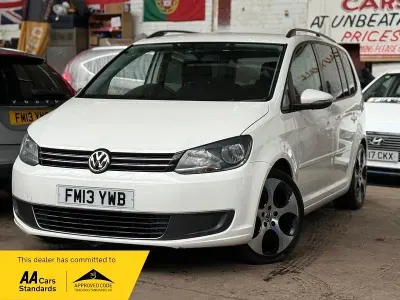 Used VW Touran 150 HP (110 kW) 2013 Silver MPV